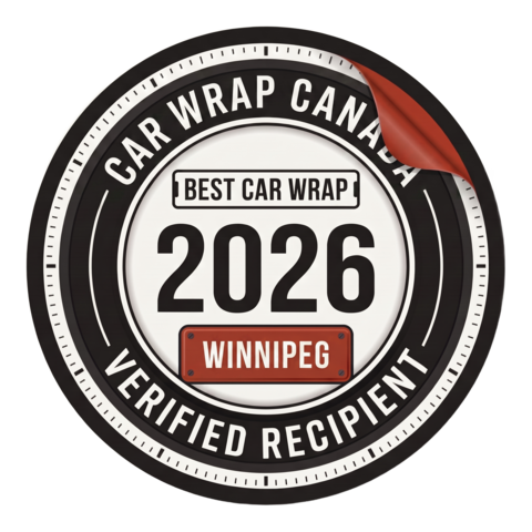 2026 Best Car Wrap in Winnipeg recipient: Car Wrap Winnipeg